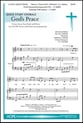 God's Peace SATB choral sheet music cover